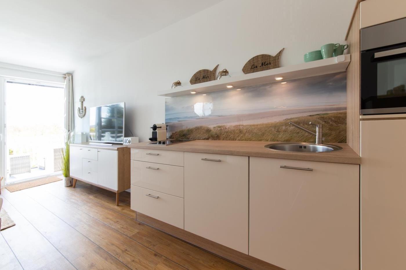 Ferienwohnung Kleine Strandkoje Haffkrug Exterior photo